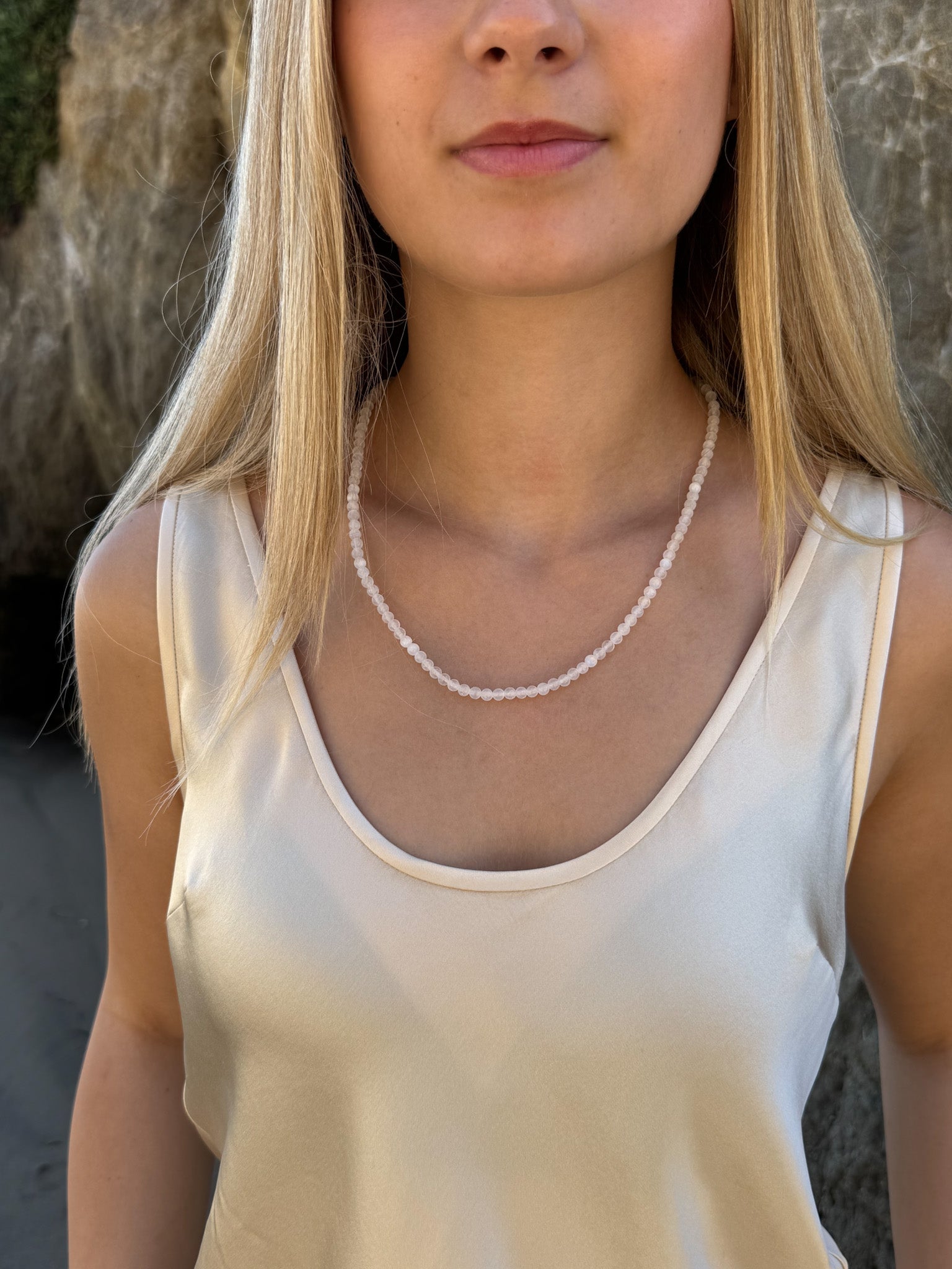 Selenite Carabiner - Angela Arno Jewelry