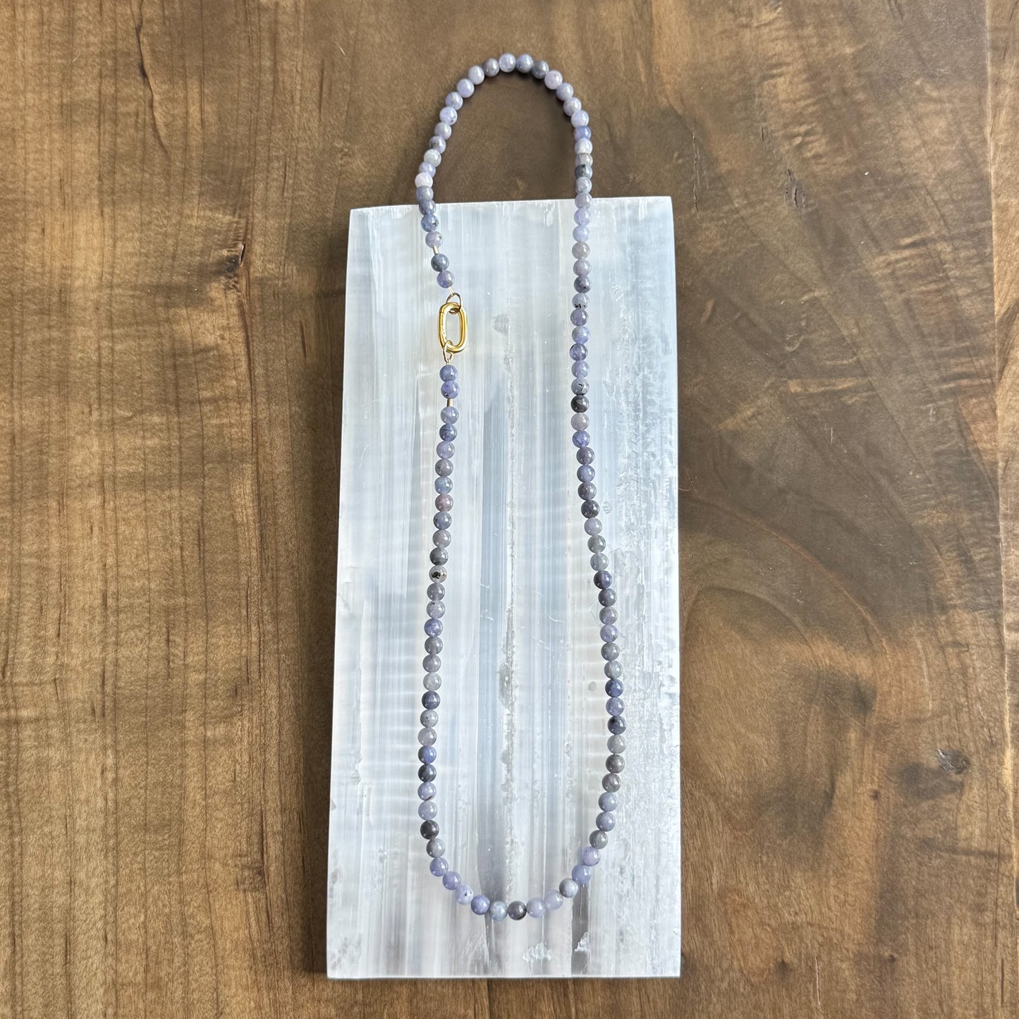 Tanzanite Carabiner - Angela Arno Jewelry