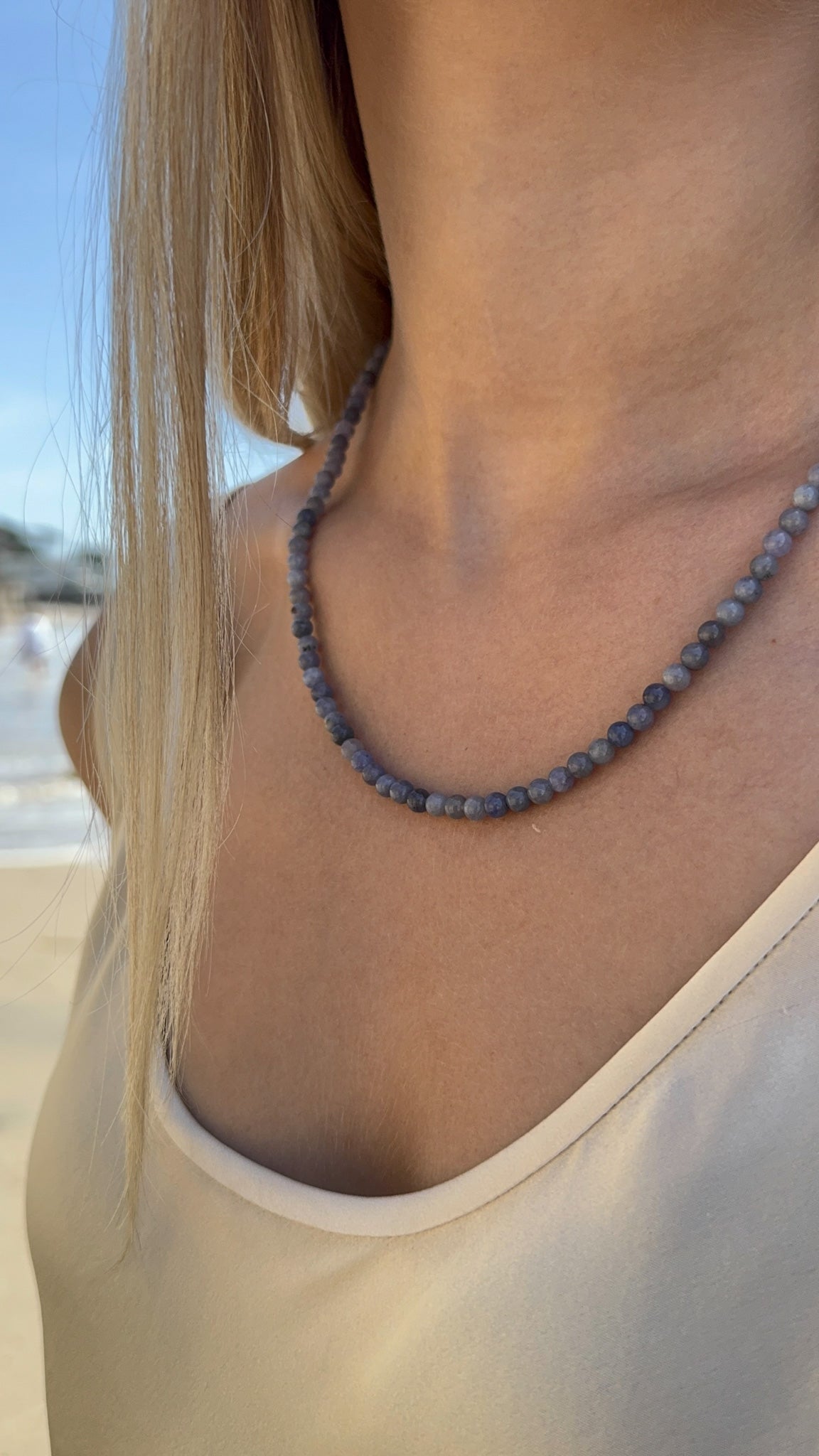 Tanzanite Carabiner - Angela Arno Jewelry