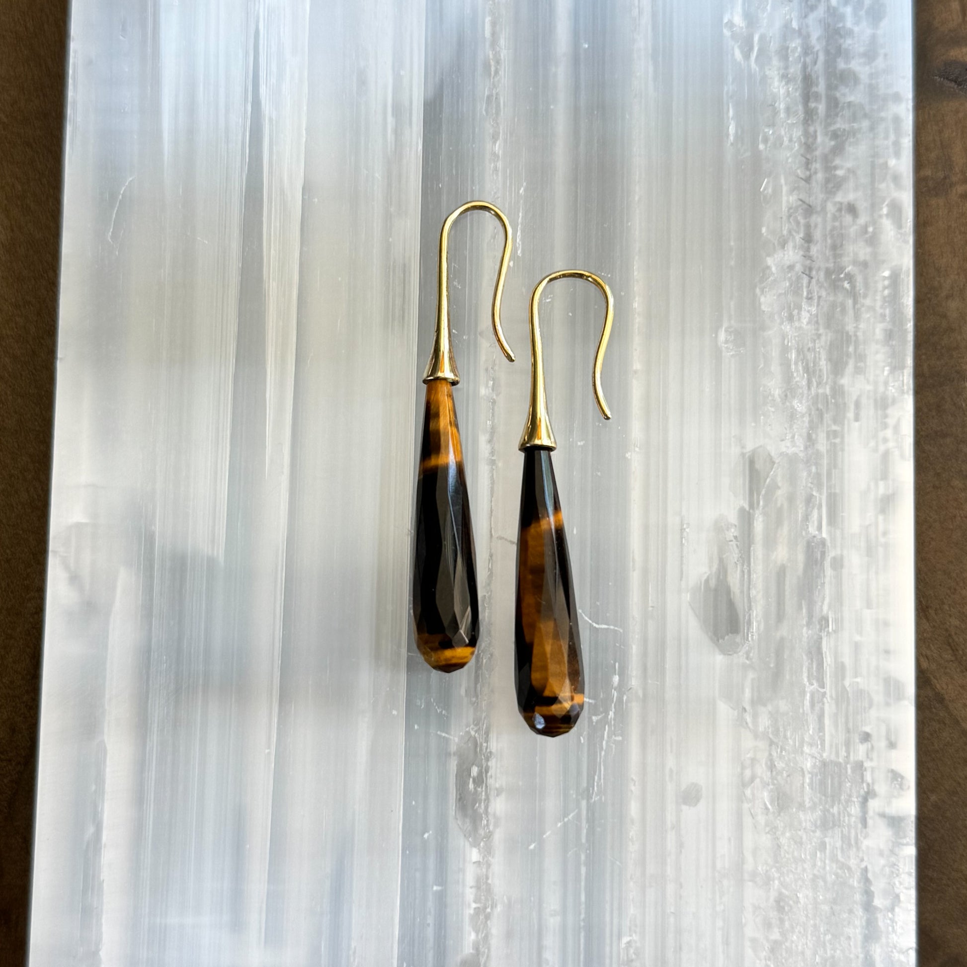 Tiger's Eye Teardrop - Angela Arno Jewelry