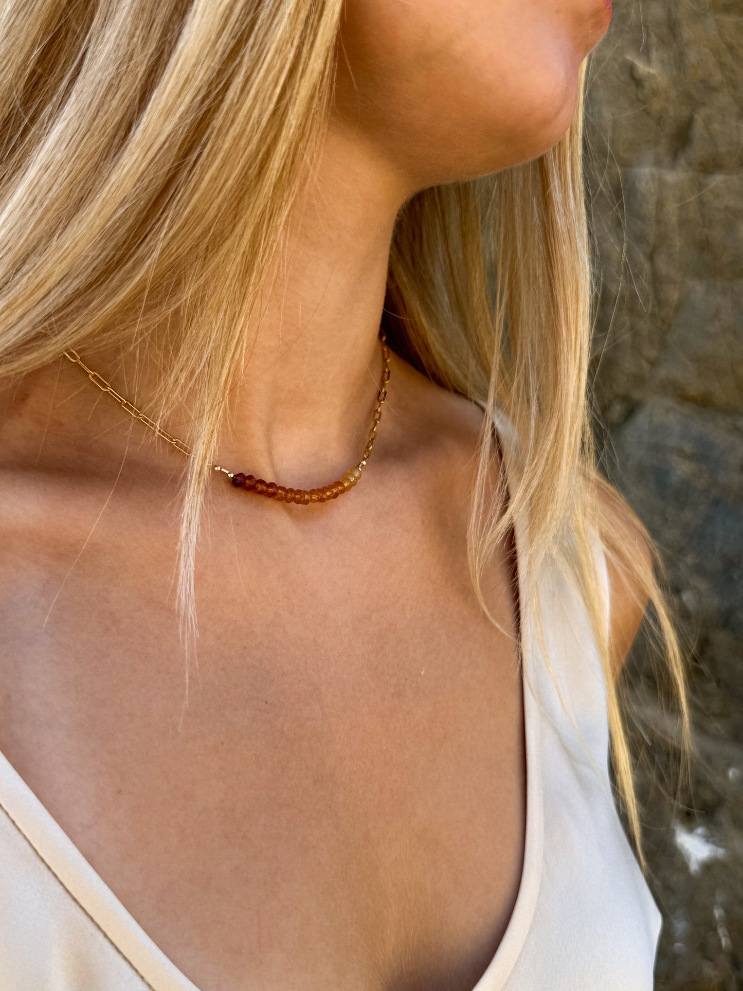 Topaz Ombre Strip - Angela Arno Jewelry