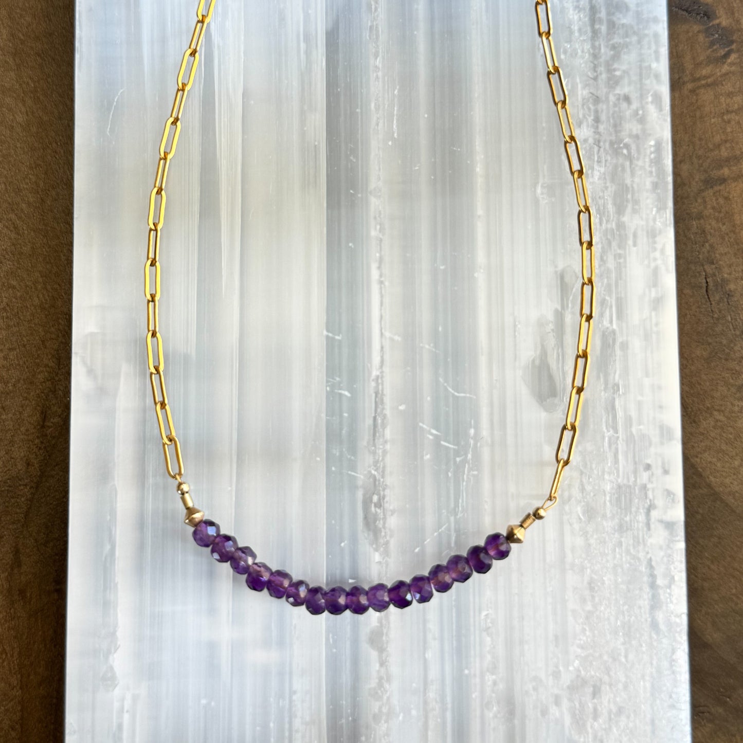 Dark Amethyst Strip - Angela Arno Jewelry