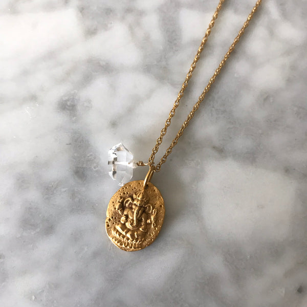 Goal Crusher Talisman Necklace - Angela Arno Jewelry