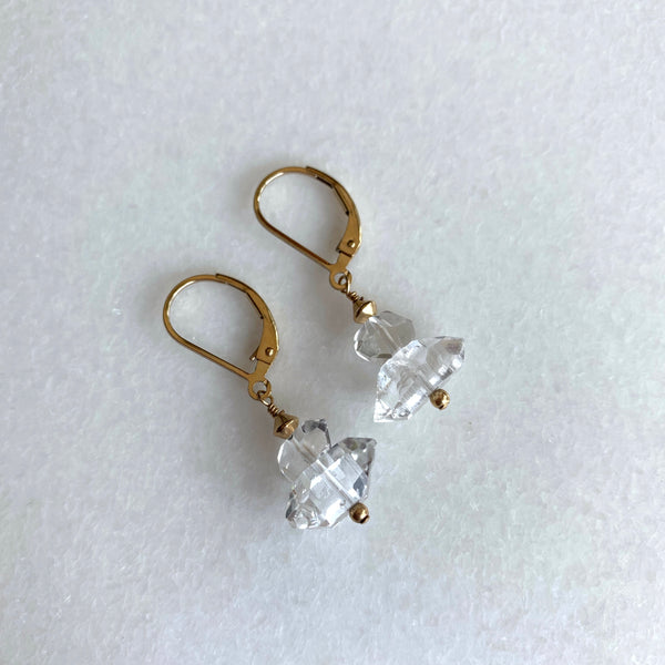 Diana Herkimer Diamond Earrings - Angela Arno Jewelry